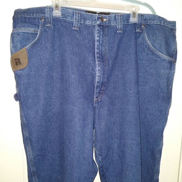 Wrangler Riggs Workswear Blue Carpenter Denim Jeans Men's sz 48x30. - Picture 4 of 9